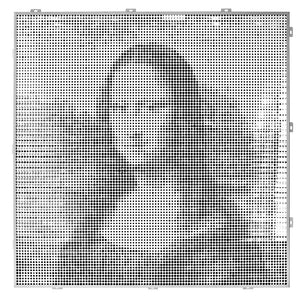 Perforated aluminum panel